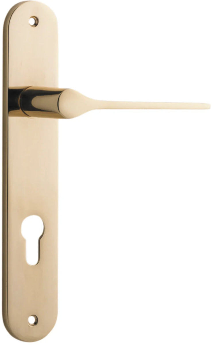 Como Lever - Oval Backplate - Entry - Point - 10270E85 - Iver