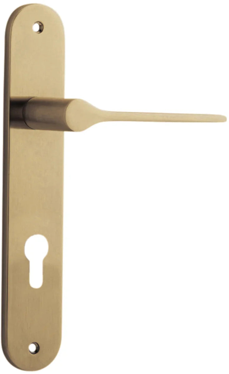 Como Lever - Oval Backplate - Entry - Point - 15270E85 - Iver