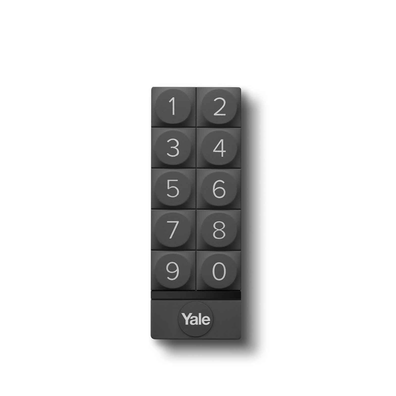 Yale Unity Entrance Lock + Key Pad + Wifi Connect - Black