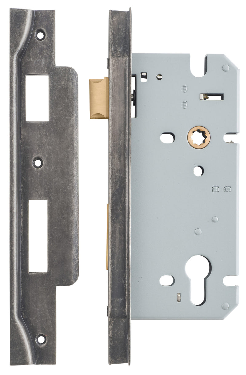 85mm Rebated Euro Mortice Locks - 45 & 60mm Backsets By Iver