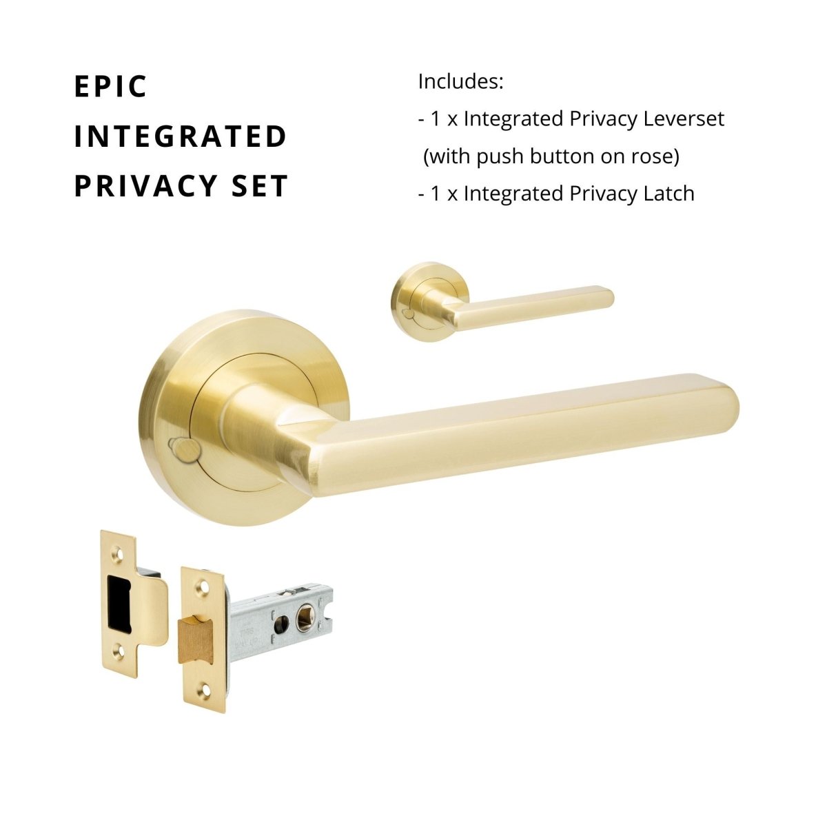 Epic – Satin Brass By Zanda - Entry - Point - 10022.SB - Zanda