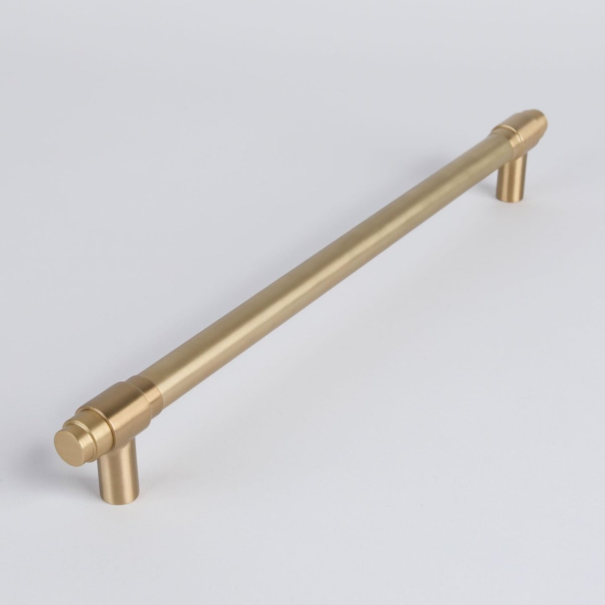 Georgia Handle - Burnished Brass By Hepburn - Entry - Point - G256BB - Hepburn Hardware