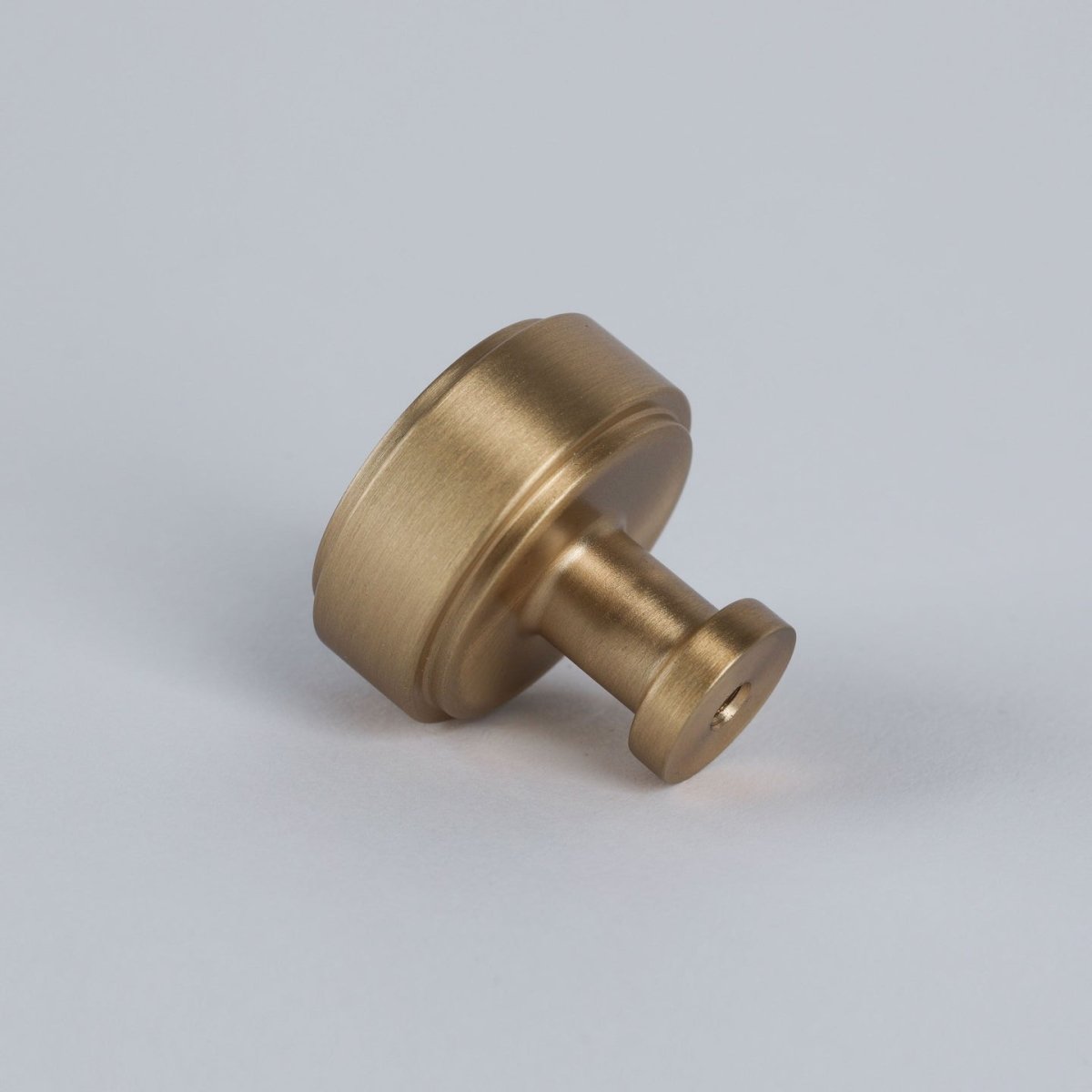 Georgia Knob - Burnished Brass By Hepburn - Entry - Point - GKBB - Hepburn Hardware