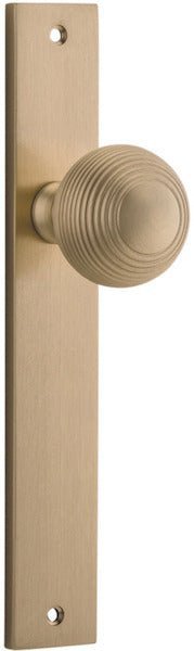 Guildford Knob - Rectangular Backplate - Entry - Point - 10324 - Iver