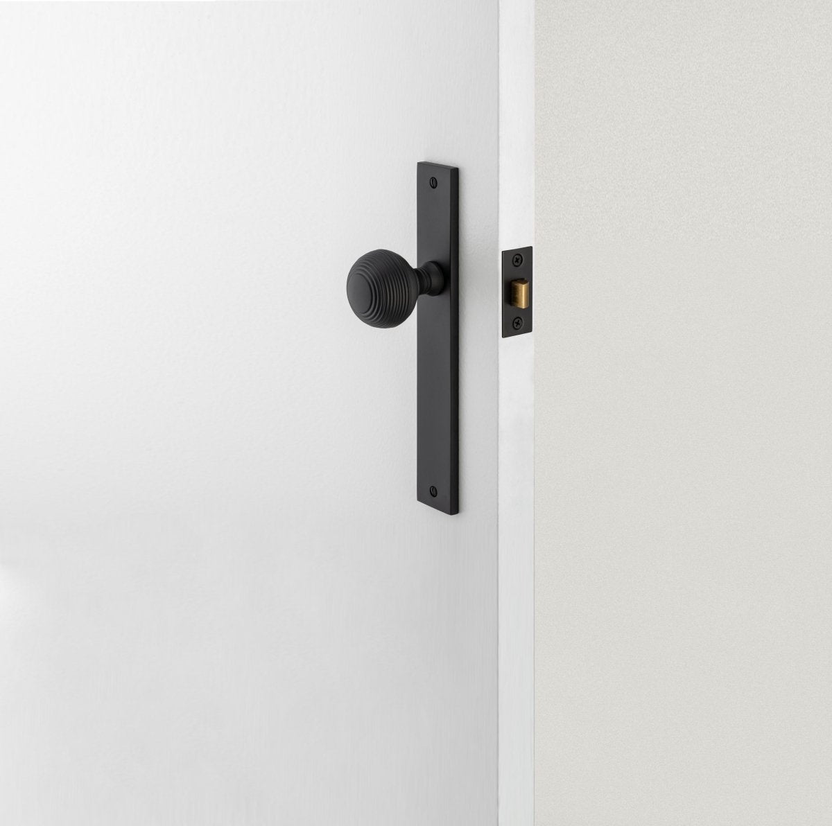 Guildford Knob - Rectangular Backplate - Entry - Point - 10324 - Iver