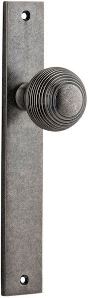 Guildford Knob - Rectangular Backplate - Entry - Point - 13824 - Iver