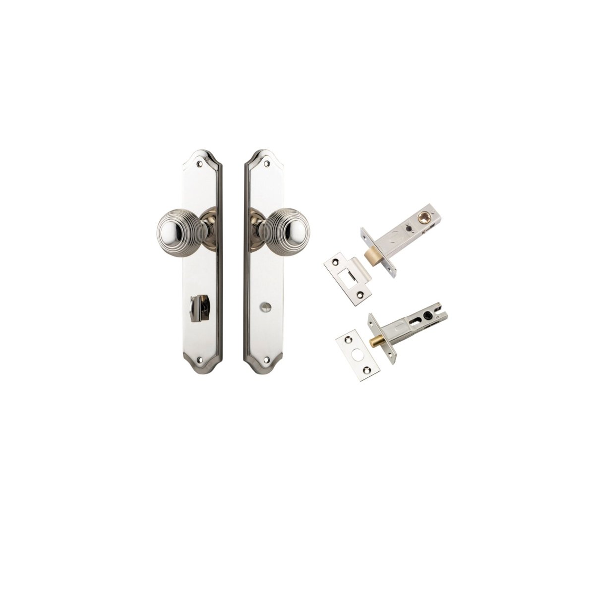 Guildford Knob - Shouldered Backplate - Entry - Point - 14330KPRIV60 - Iver