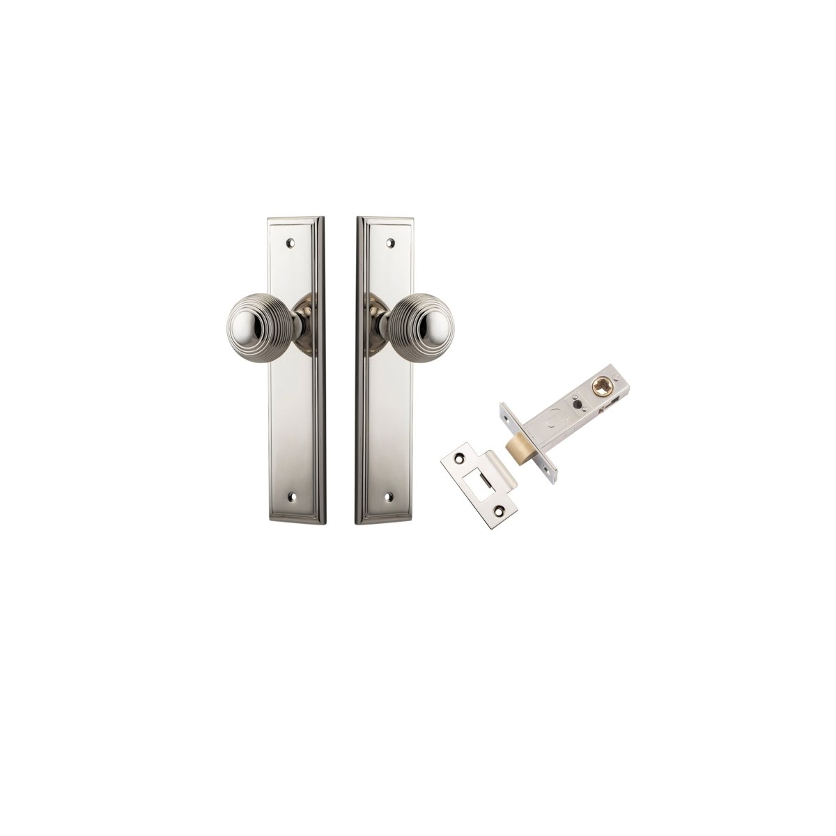 Guildford Knob - Stepped Backplate - Entry - Point - 14342KPASS60 - Iver