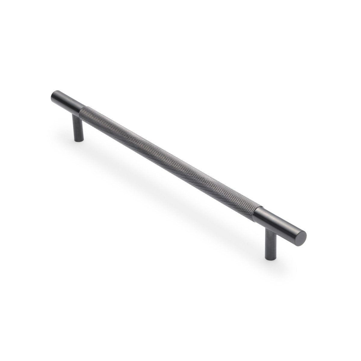 Gunmetal Knurled Drawer Pull - Charmian - Entry - Point - CABCHA280GM - Manovella