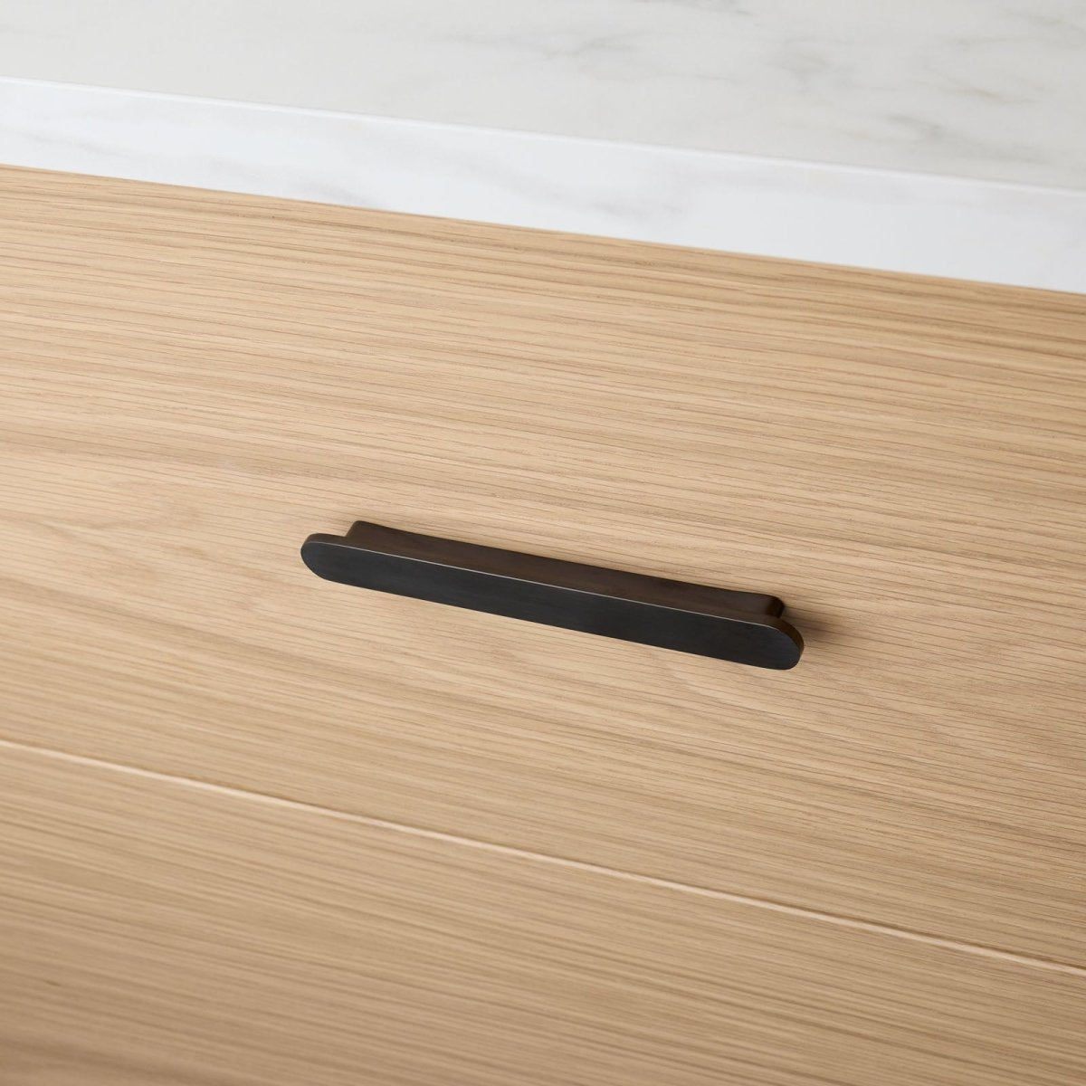 Gunmetal Oval Profile Cabinet Pull - Imogen - Entry - Point - CABIMO160GM - Manovella