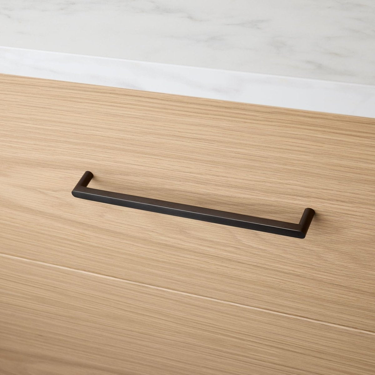 Gunmetal Straight Profile Cabinet Pull - Clio - Entry - Point - CABCLI235GM - Manovella