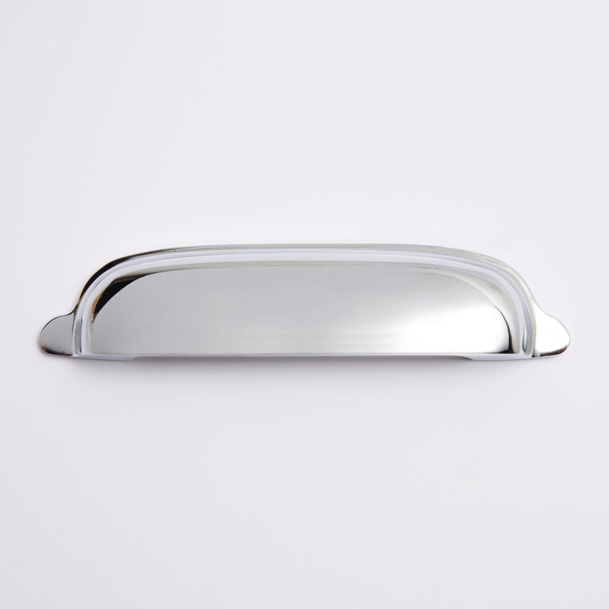 Halifax Hooded Cup Pull - Polished Chrome By Hepburn - Entry - Point - HPPC - Hepburn Hardware