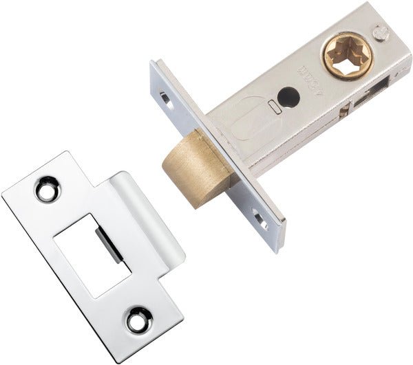 Hard Sprung Split Cam Tube Latch By Iver - Entry Point - Iver - Polished Chrome - Tube Latches & Bolts