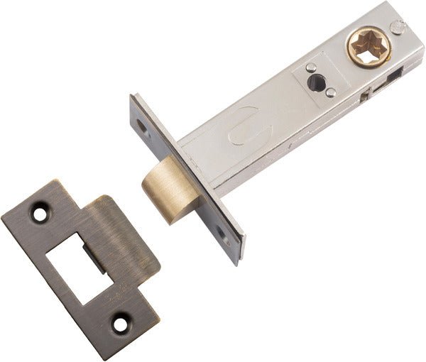 Hard Sprung Split Cam Tube Latch By Iver - Entry Point - Iver - Signature Brass - Tube Latches & Bolts