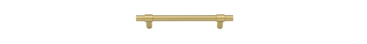 Helsinki Cabinet Pull - Entry Point - Iver - Brushed Gold PVD - Cabinet Pulls