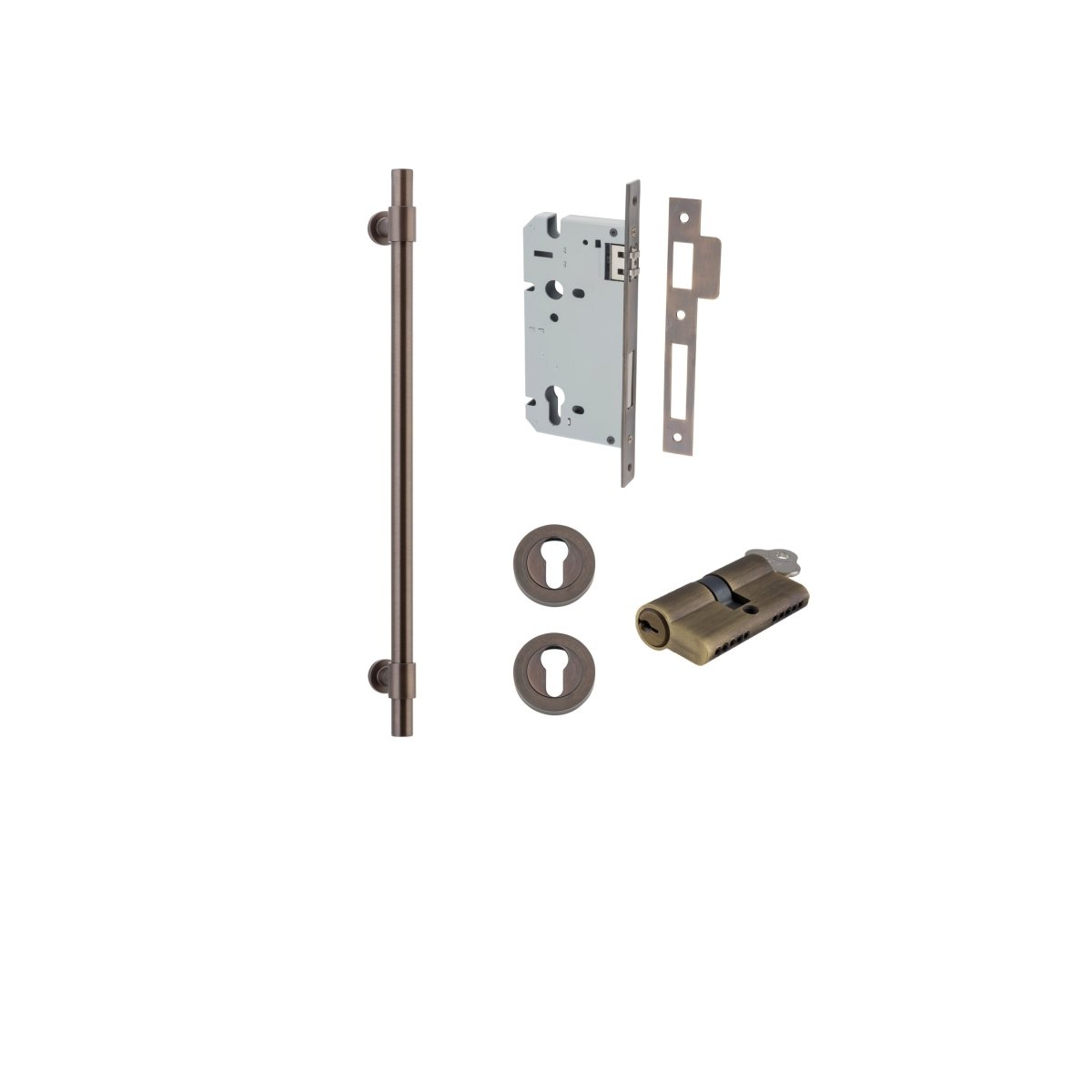 Helsinki Pull Handle - Entry Point - Iver - Signature Brass - Pull Handles