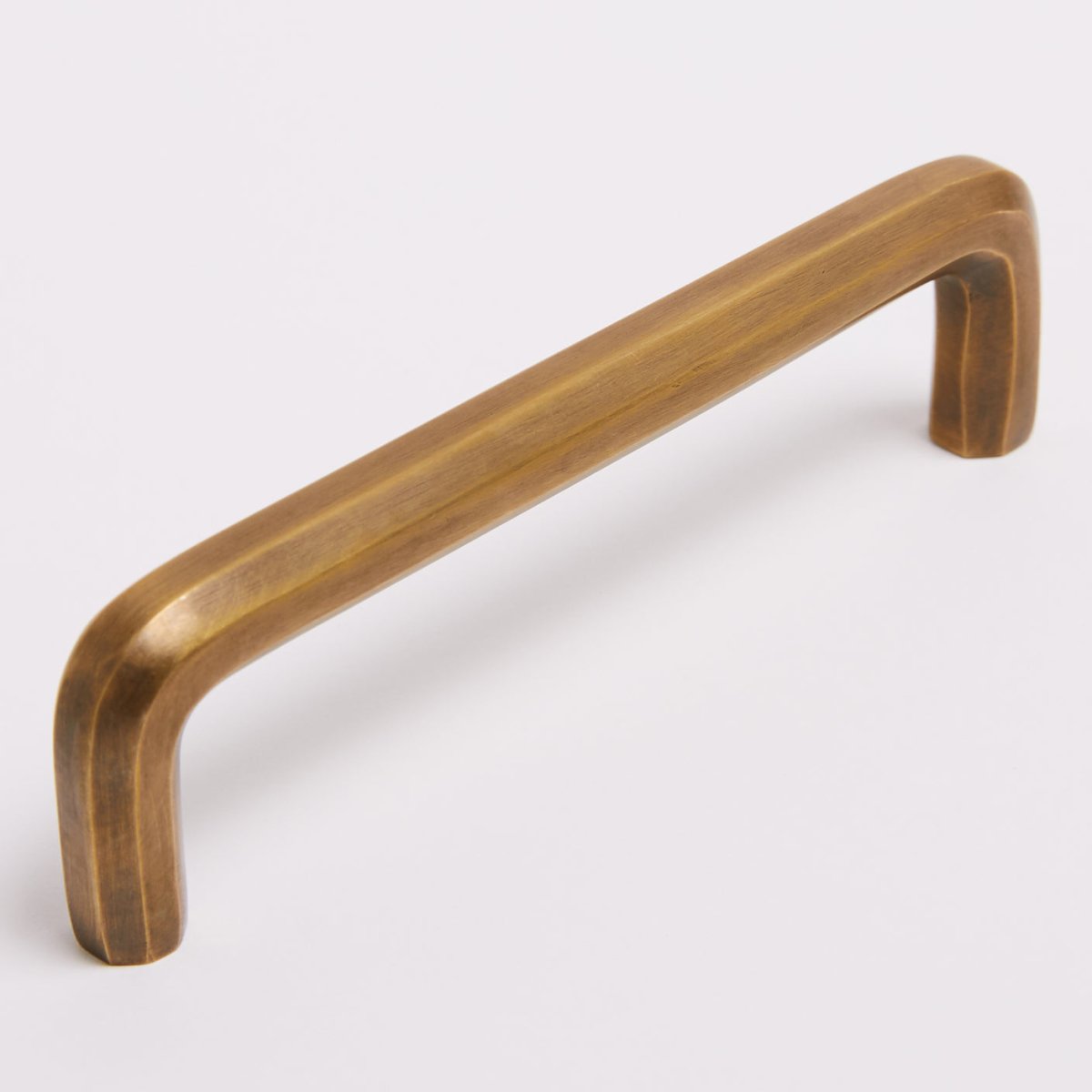 Henley Handle - Acid Washed Brass by Hepburn - Entry - Point - H128AWB - Hepburn Hardware