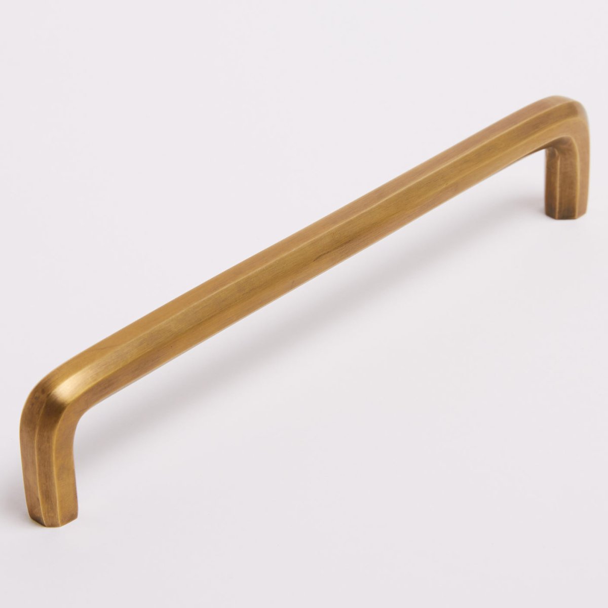 Henley Handle - Acid Washed Brass by Hepburn - Entry - Point - H192AWB - Hepburn Hardware