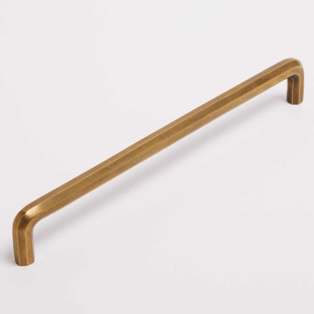 Henley Handle - Acid Washed Brass by Hepburn - Entry - Point - H256AWB - Hepburn Hardware