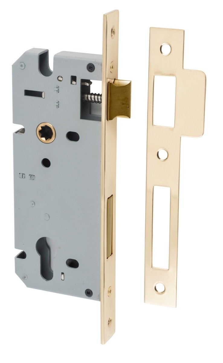 IVER 85mm Euro Mortice Lock – Non - Rebated, 45mm and 60mm Backset - Entry - Point - 6026 - Iver