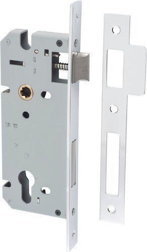 IVER 85mm Euro Mortice Lock – Non - Rebated, 45mm and 60mm Backset - Entry - Point - 6050 - Iver