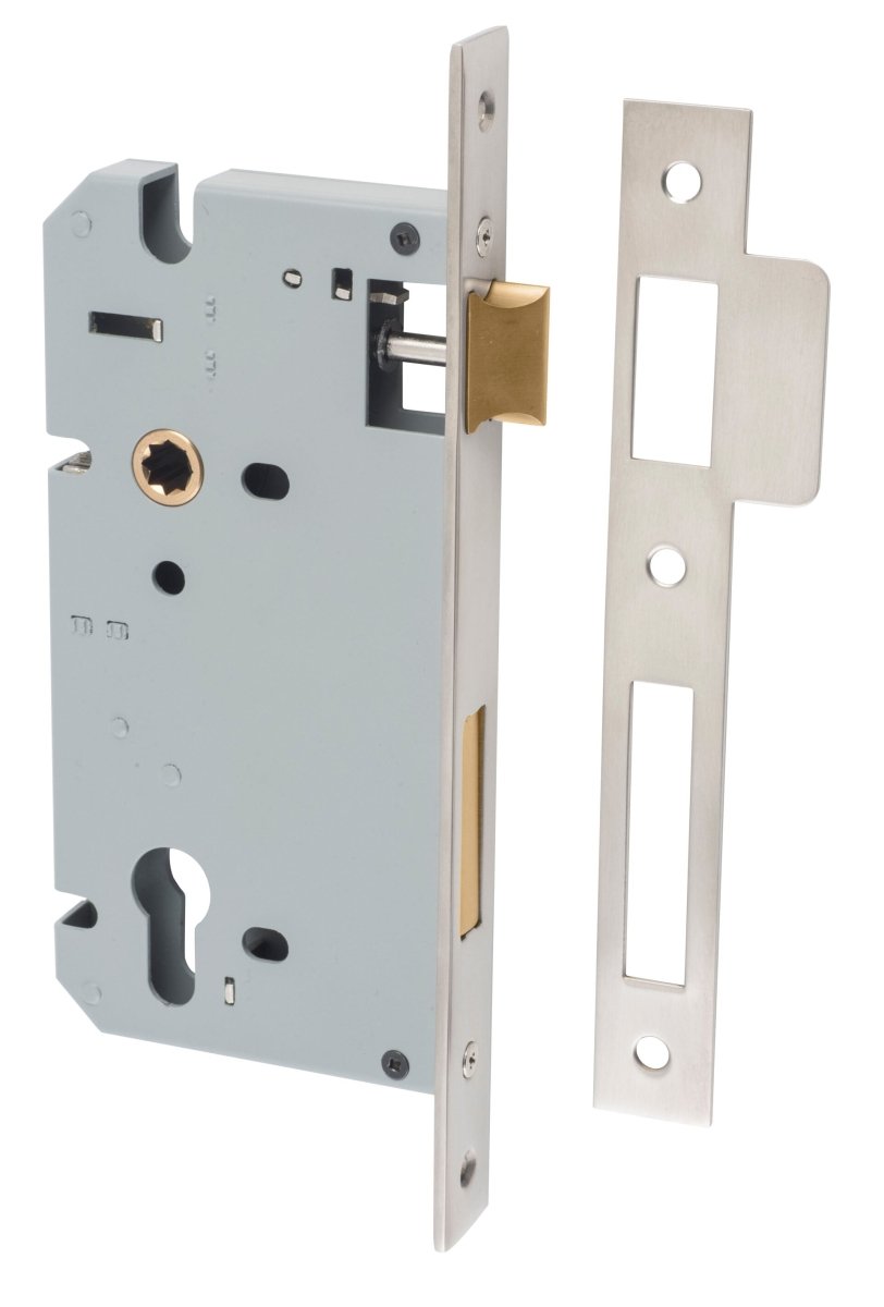 IVER 85mm Euro Mortice Lock – Non - Rebated, 45mm and 60mm Backset - Entry - Point - 6099 - Iver