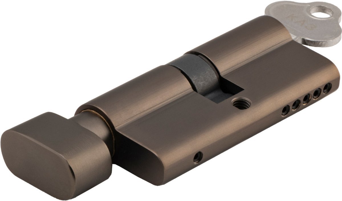 IVER Euro Cylinder Key/Thumb Turn - Multiple Finishes Available - Entry - Point - 21611 - KA3 - Iver