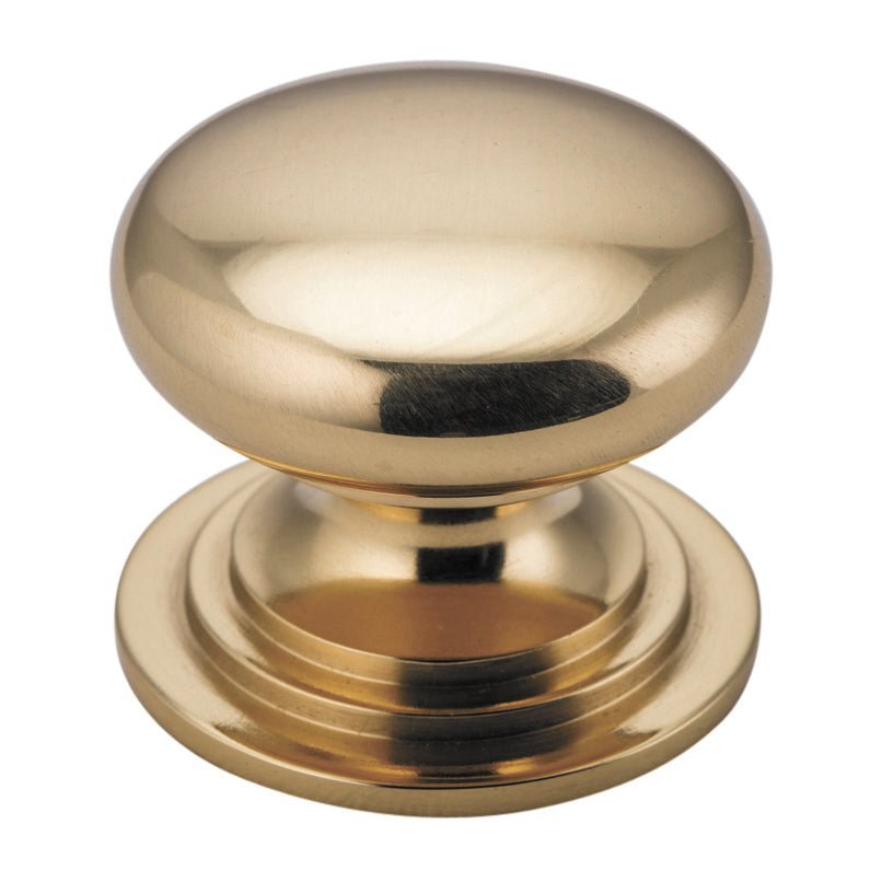 IVER Sarlat Solid Brass Cupboard Knob – Multiple Finishes Available - Entry - Point - 0559 - Iver