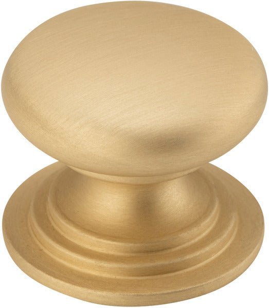 IVER Sarlat Solid Brass Cupboard Knob – Multiple Finishes Available - Entry - Point - 0578 - Iver