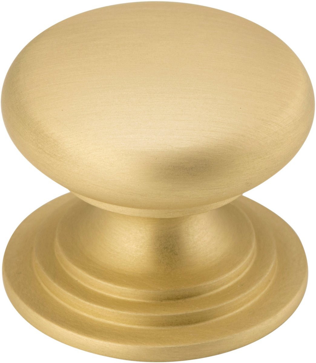 IVER Sarlat Solid Brass Cupboard Knob – Multiple Finishes Available - Entry - Point - 17118 - Iver