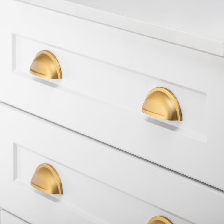 IVER Sarlat Solid Brass Drawer Pull – Multiple Finishes Available - Entry - Point - 17103 - Iver