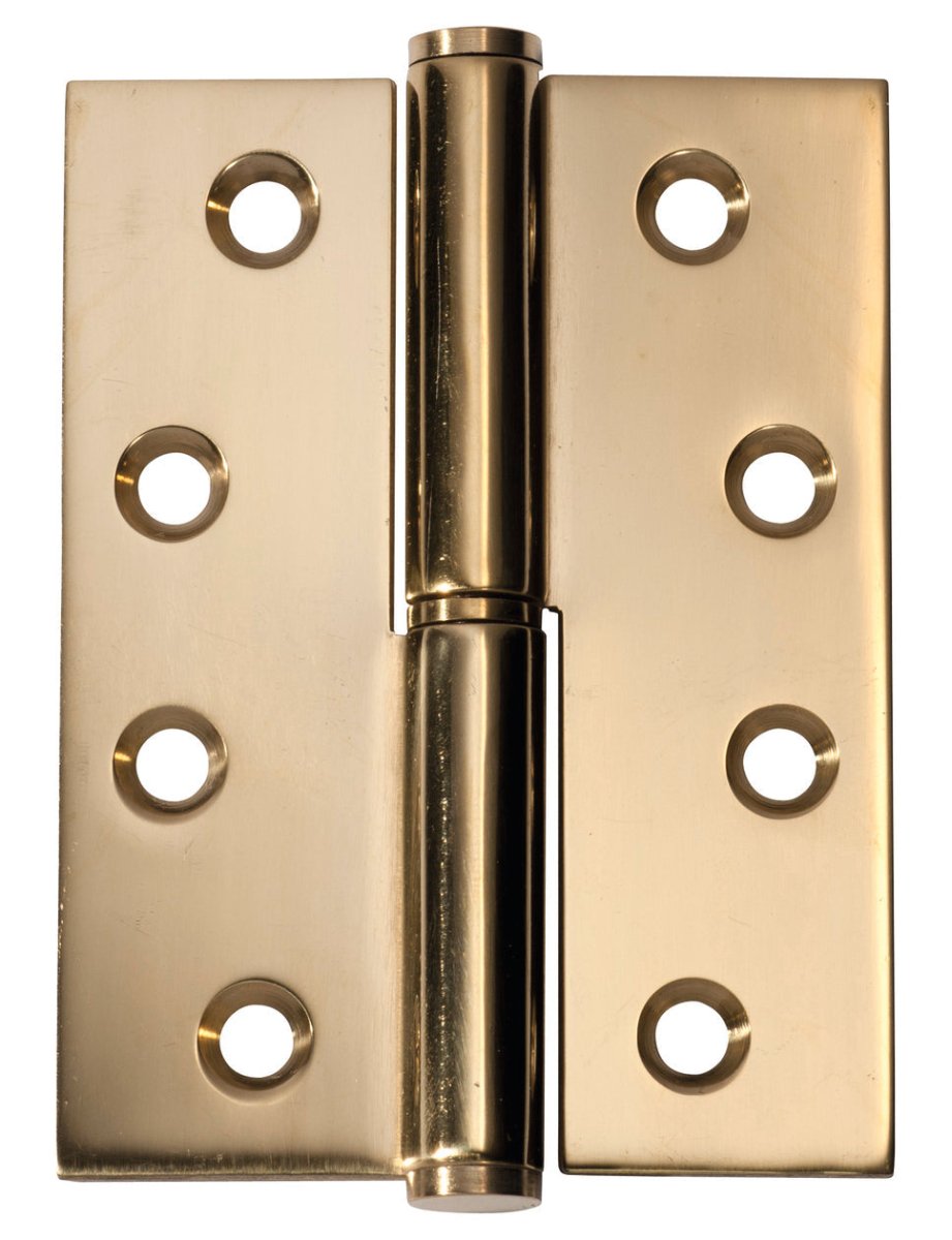 Lift Off Hinges (Single) - Entry Point - Iver - Polished Brass - Hinges