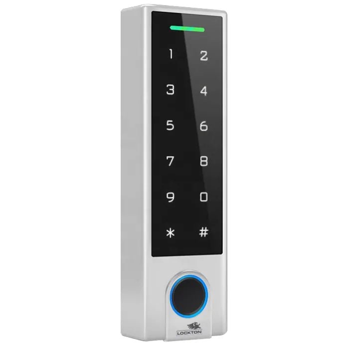 LOCKTON 'E - Series' SMART KEYPAD - Narrow - With Fingerscan - Entry - Point - SKP - N1 - FS - Lockton