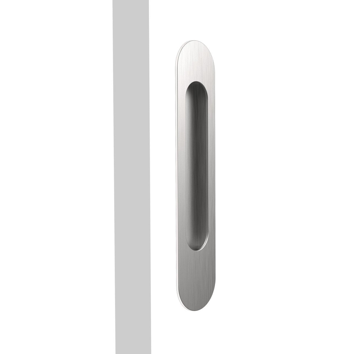 Mardeco 9000 Series Radius Edged Flush Pull (Single) - Entry - Point - BN9002/190 - Mardeco