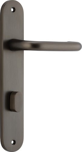 Oslo Oval DDA Compliant - Entry Point - Iver - Signature Brass - Door Levers