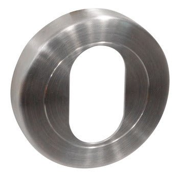 Oval Escutcheon (Single) - Stainless Steel - Hafele - Entry - Point - 905.59.010 - Hafele