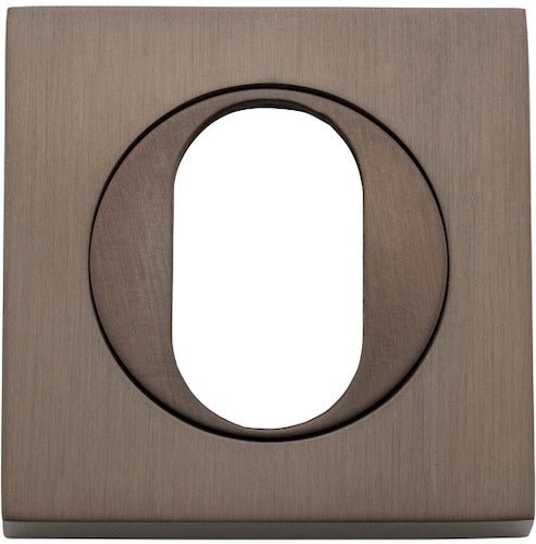 Oval Escutcheon - Square - Entry Point - Iver - Signature Brass - Escutcheons