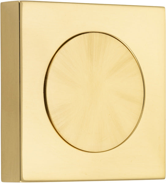 Blank Rose Square Escutcheon by Iver