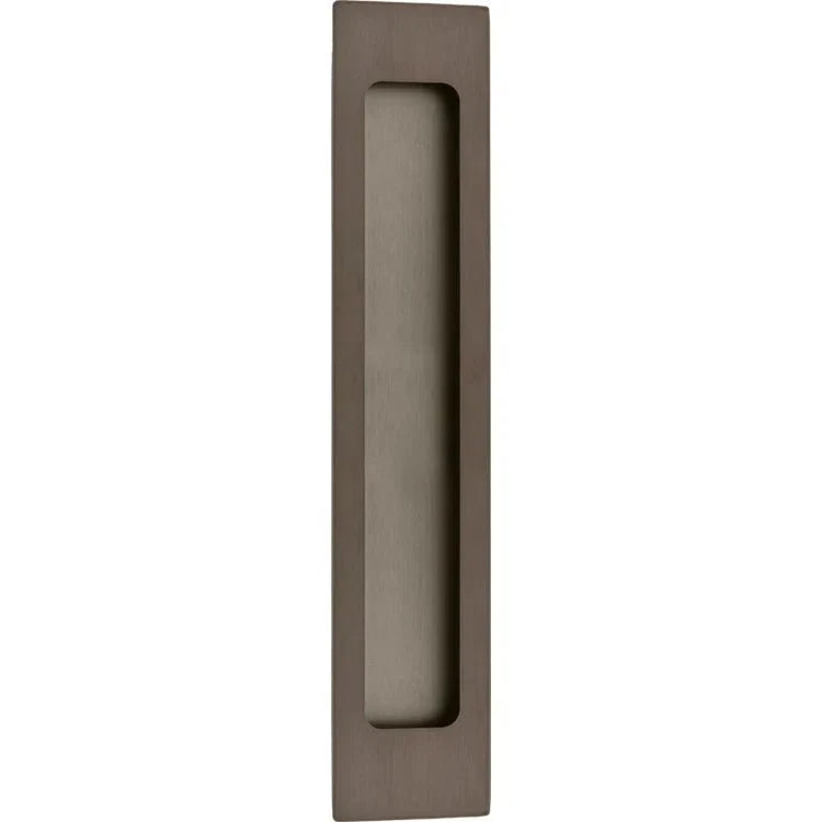 Rectangular Flush Pull - Ella Grace - Iver - Signature Brass - Sliding Door Pulls