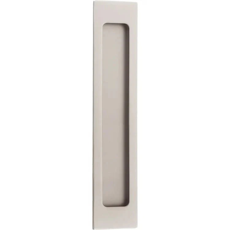 Rectangular Flush Pull - Ella Grace - Iver - Satin Nickel - Sliding Door Pulls