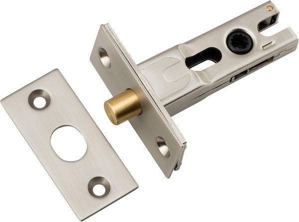 Round Privacy Bolt - Entry Point - Iver - Satin Nickel - Tube Latches & Bolts