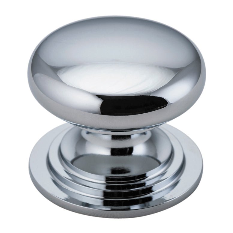 Sarlat Cupboard Knobs - Entry Point - Iver - Polished Chrome - Cupboard Knobs