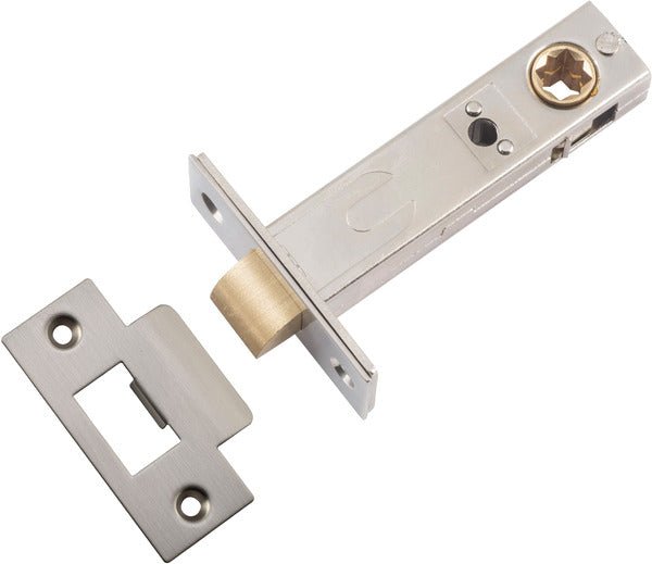 Split Cam Tube Latch By Iver - Entry Point - Iver - Satin Nickel - Tube Latches & Bolts