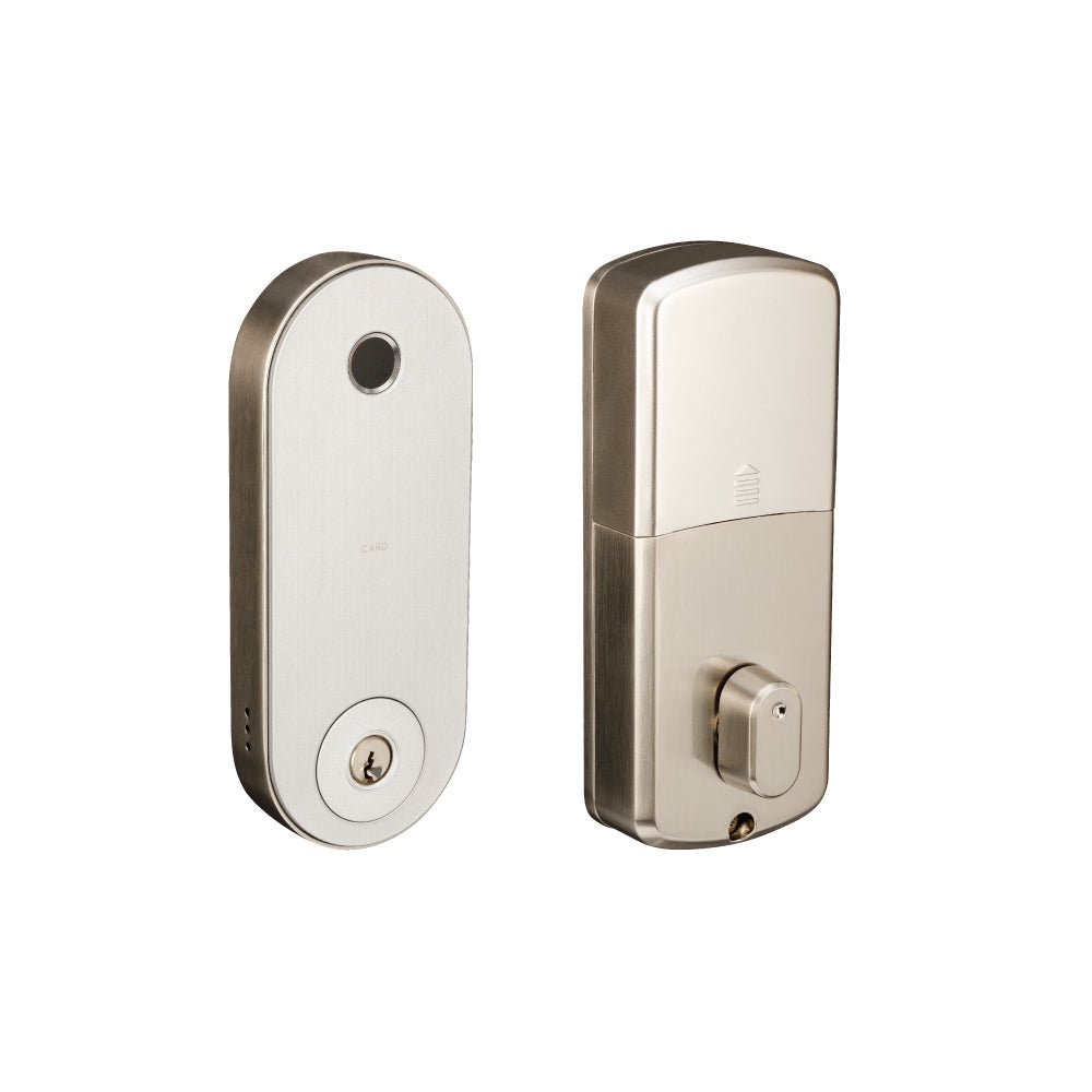 Stealth Smart Lock Deadbolts – Brushed Nickel By Zanda - Entry - Point - 1320.BN - Zanda