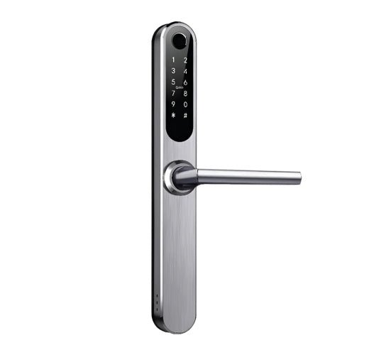 Stealth Smart Lock Longplates – Brushed Nickel By Zanda - Entry - Point - 1325.BN - Zanda