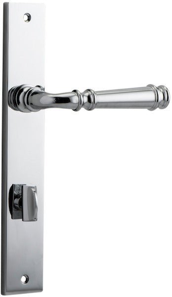 Verona Lever - Rectangular Backplate - Entry - Point - 11706P85 - Iver