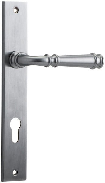 Verona Lever - Rectangular Backplate - Entry - Point - 12206E85 - Iver