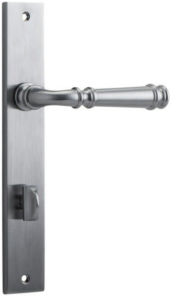 Verona Lever - Rectangular Backplate - Entry - Point - 12206P85 - Iver