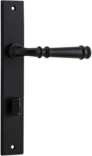 Verona Lever - Rectangular Backplate - Entry - Point - 12706P85 - Iver