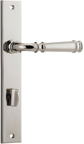 Verona Lever - Rectangular Backplate - Entry - Point - 14206P85 - Iver